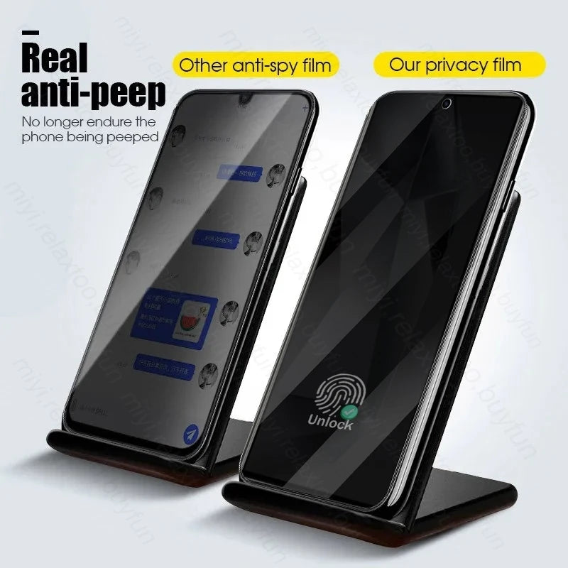 Samsung S 24 Ultra 2In1 Privacy Anti-Spy Tempered Glass Screen Protector