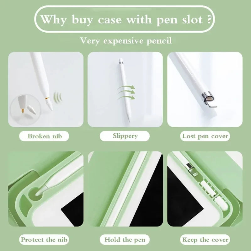 Case For iPad With Pencil Holder