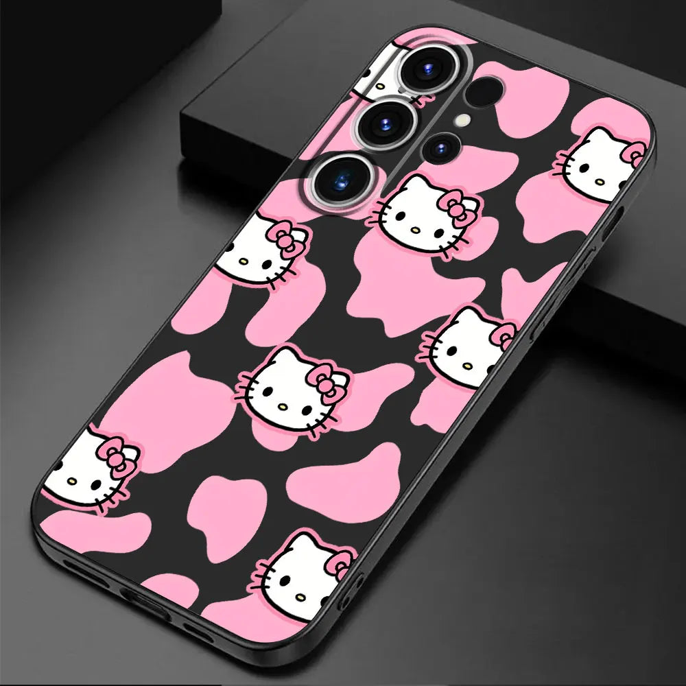 Hello Kitty Phone Case For Samsung Galaxy Soft Cover