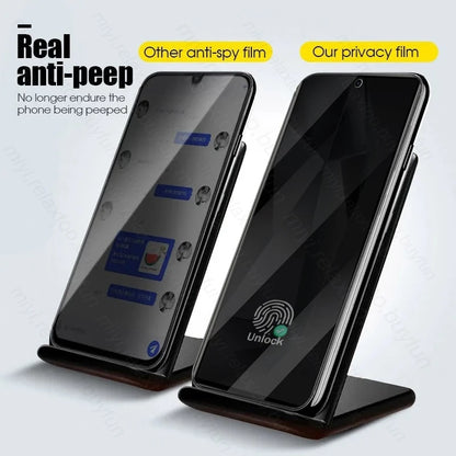 Samsung S 24 Ultra  2In1 Privacy Anti-Spy Tempered Glass Screen Protector