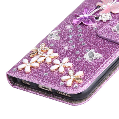 Glitter Leather Case For iPhone Flip Phone Wallet Luxury Case