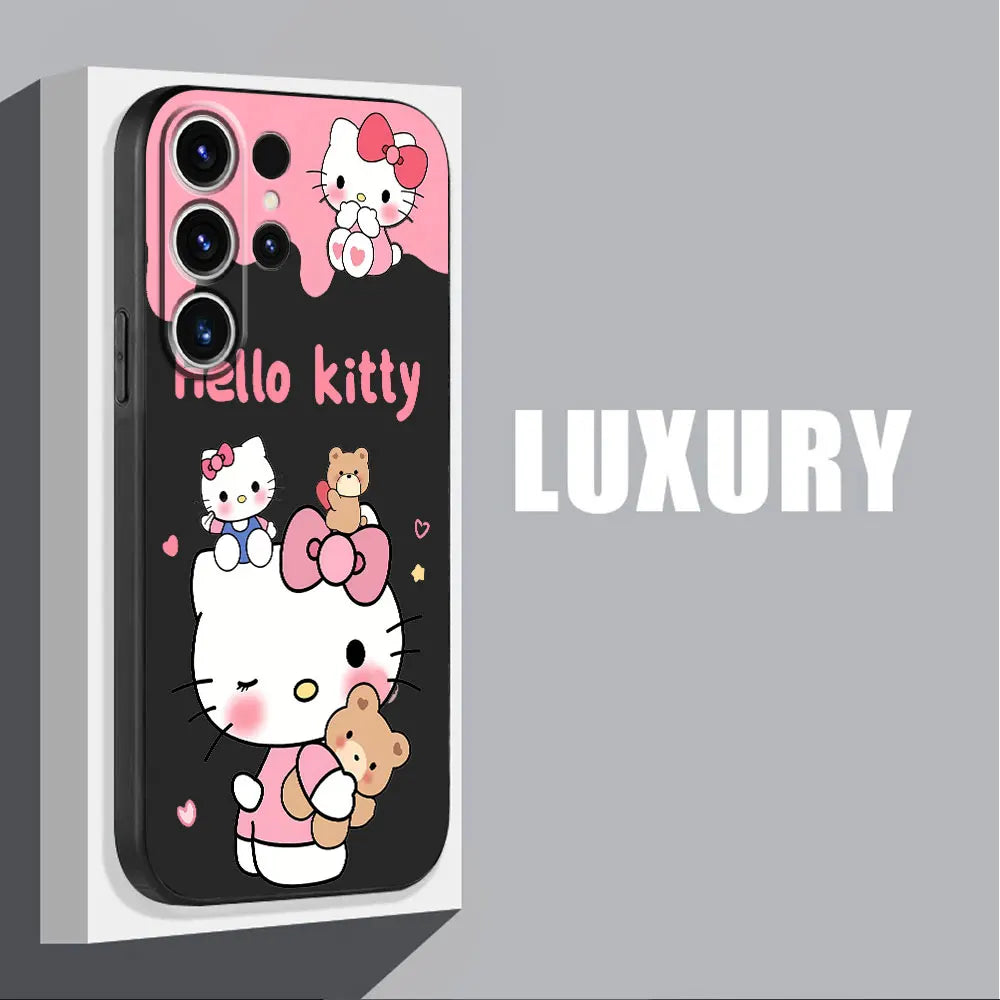 Hello Kitty Phone Case For Samsung Galaxy Soft Cover