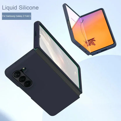 Liquid Silicone Case For Samsung Galaxy Z Fold