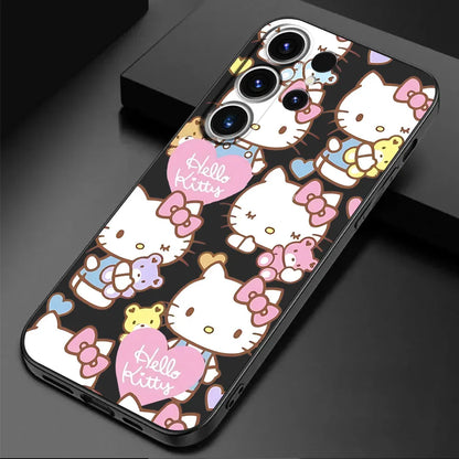 Hello Kitty Phone Case For Samsung Galaxy Soft Cover